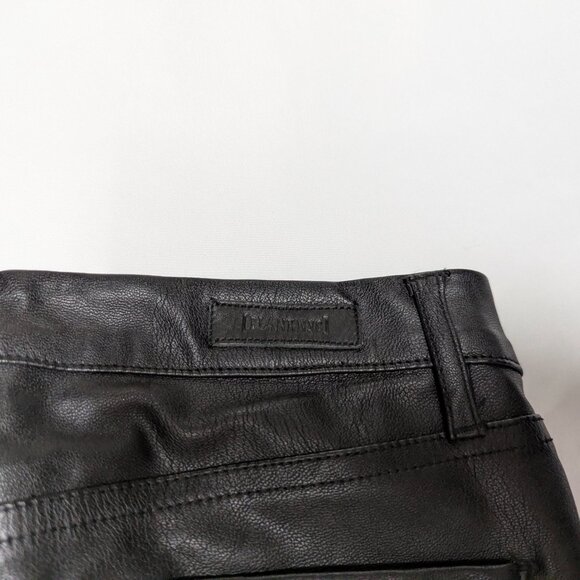 NWT Blank NYC Size 26 Black Pleather Skinny Pants - Picture 4 of 16